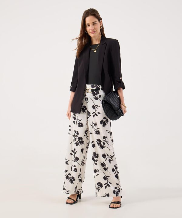 Pantalon Palazzo Estampado image number null