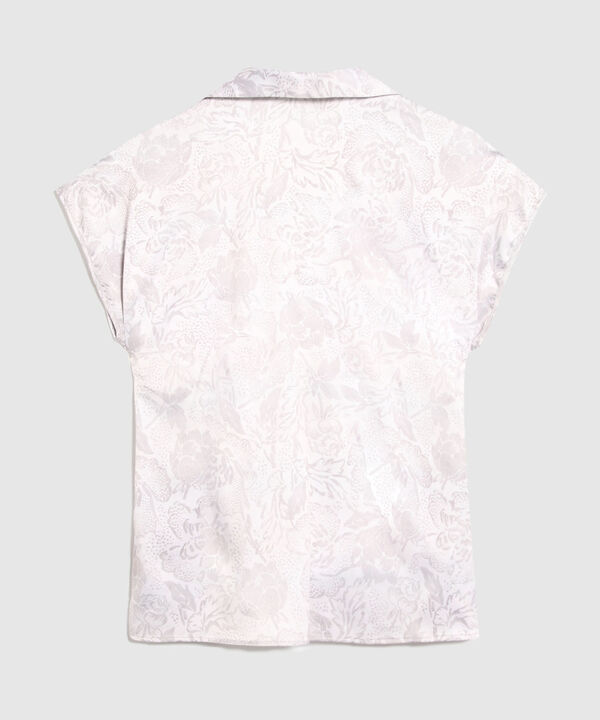 Blusa Manga Corta Estampada  image number null