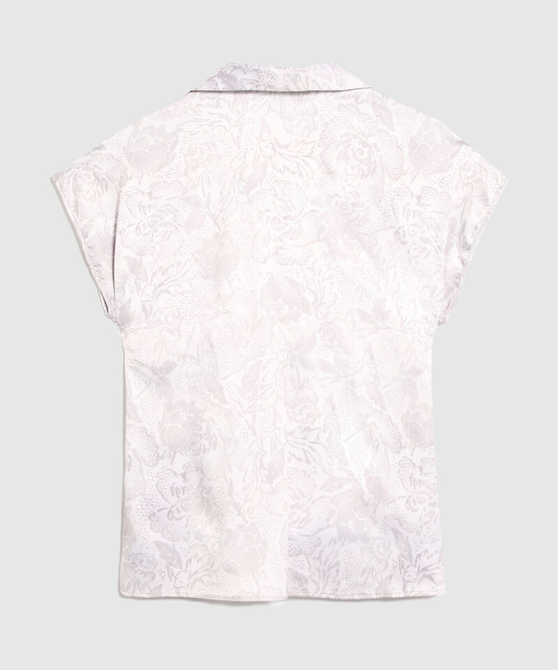 Blusa Manga Corta Estampada 