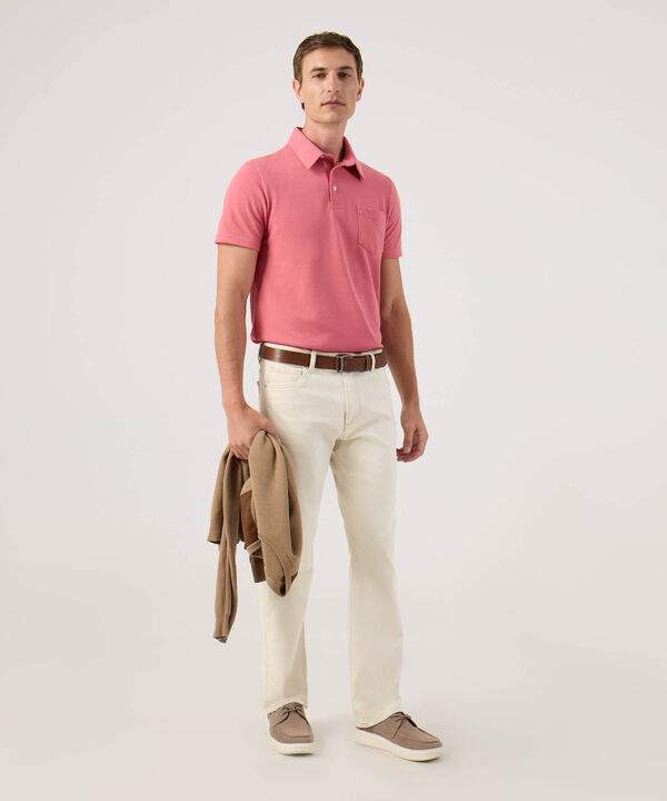 Polo Unicolor Cuello Duro image number null