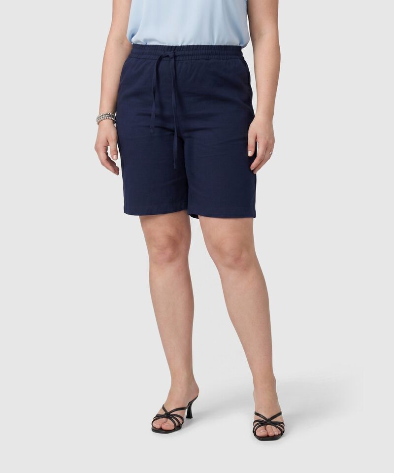 Bermuda Casual Con Cord&oacute;n Para Mujer Curvy