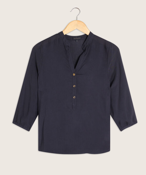 Blusa Manga 3/4 Unicolor