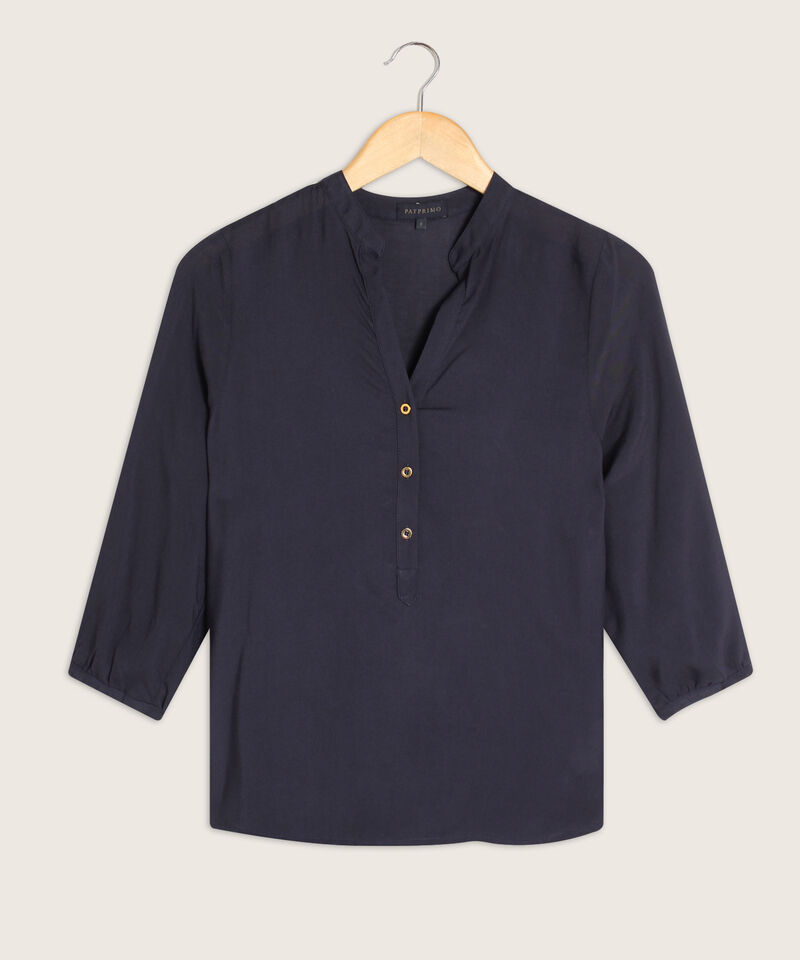 Blusa Manga 3/4 Unicolor