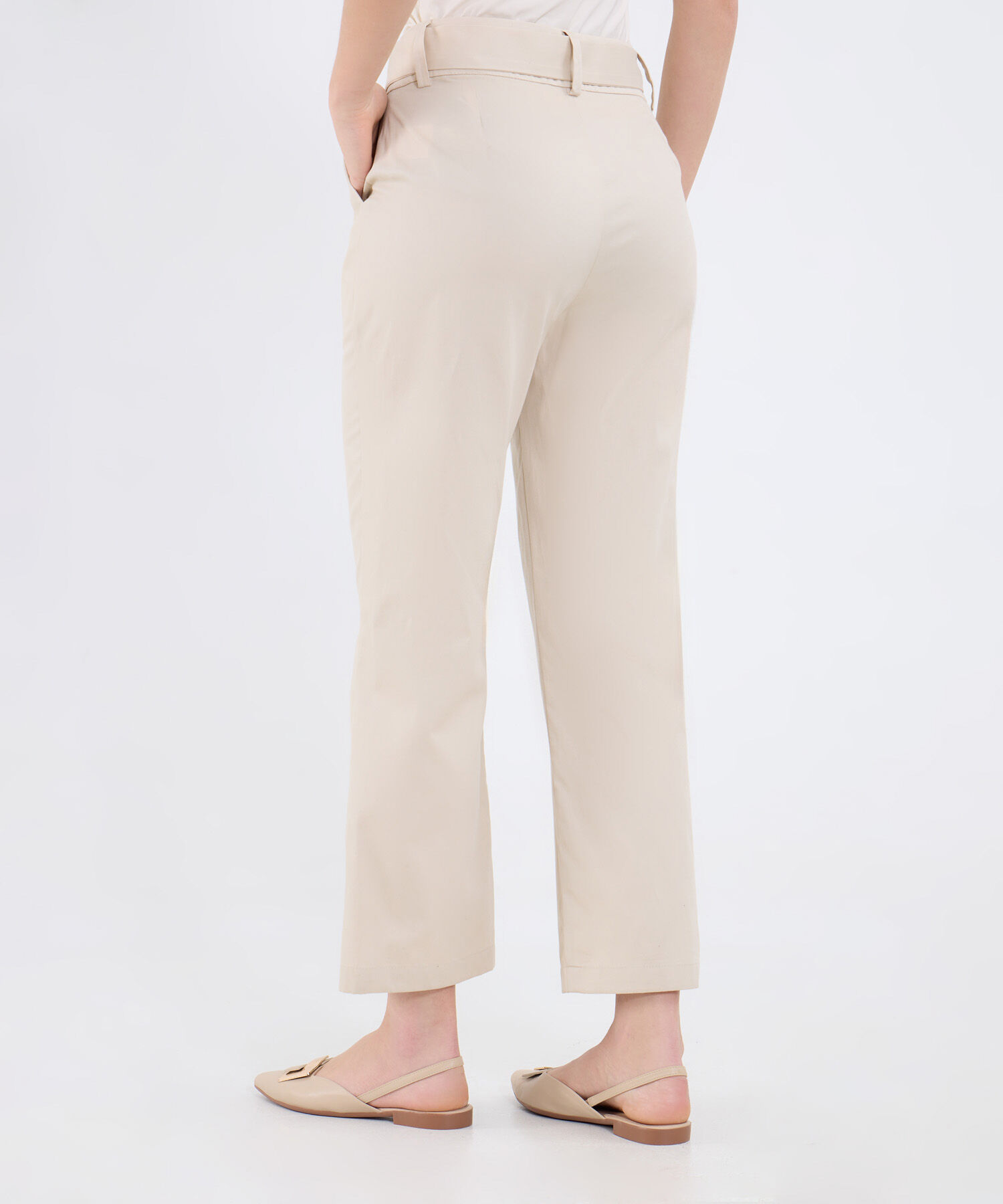 Pantalón Con Cinturon Incluido