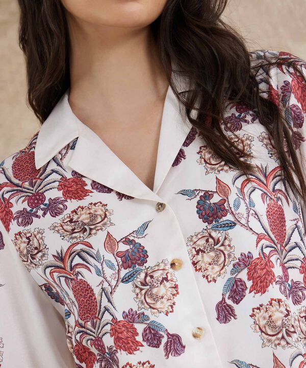 Camisa Resort Estampada Campaña Beatriz Camacho image number null