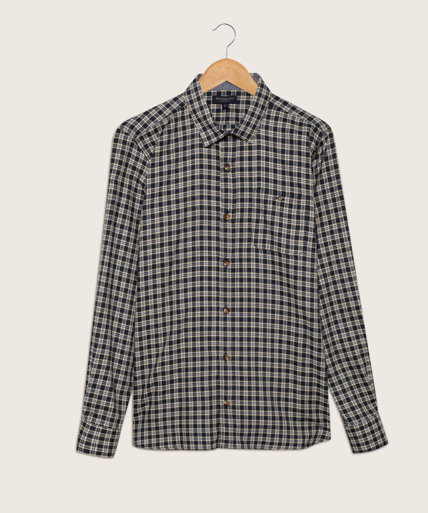 Camisa Manga Larga Preteñida