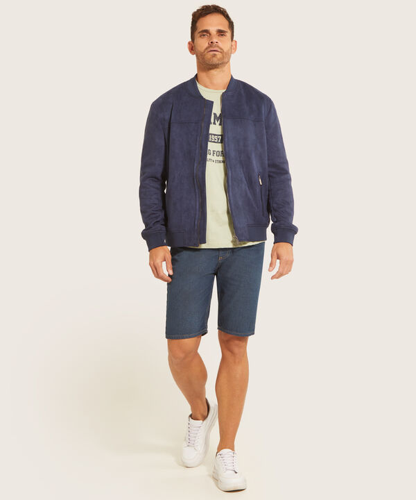 Chaqueta Tipo Bomber Con Bolsillos image number null