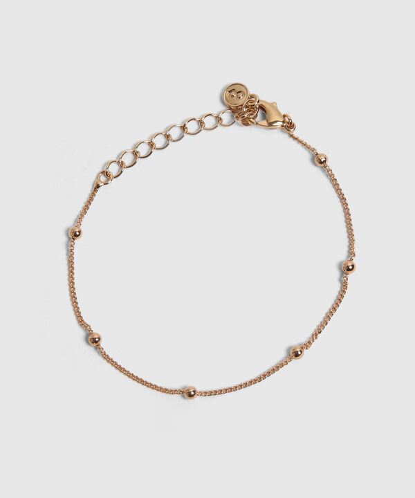 Set X2 Pulseras Doradas Con Detalles Verdes  image number null