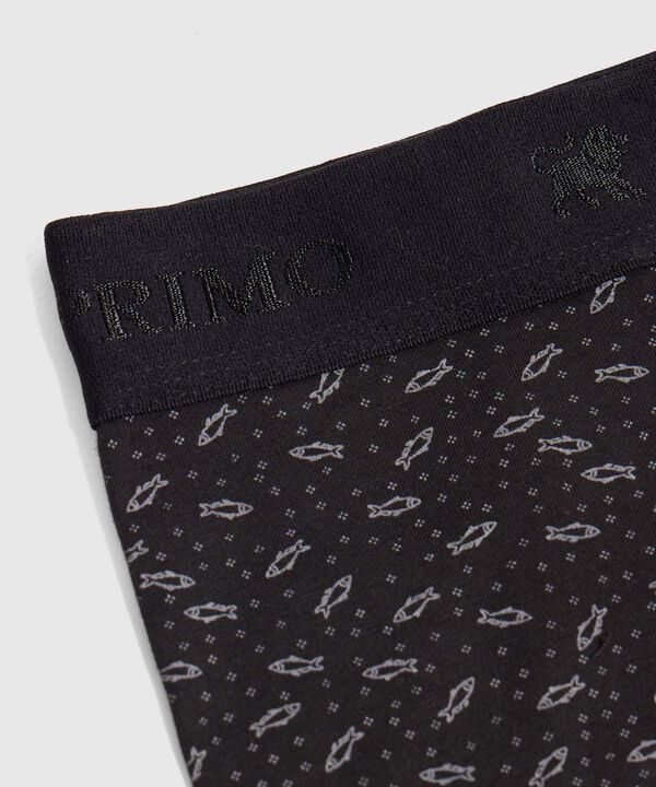 Boxer Para Hombre Cl&aacute;sicos Estampados En Algod&oacute;n 