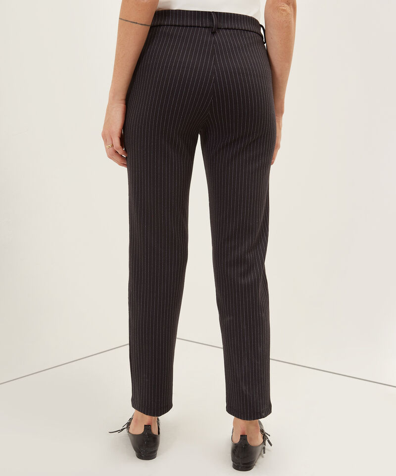 Leggins Preteñido Tipo Pantalón Con Bolsillos Laterales Y Vena En Delantero, Serena