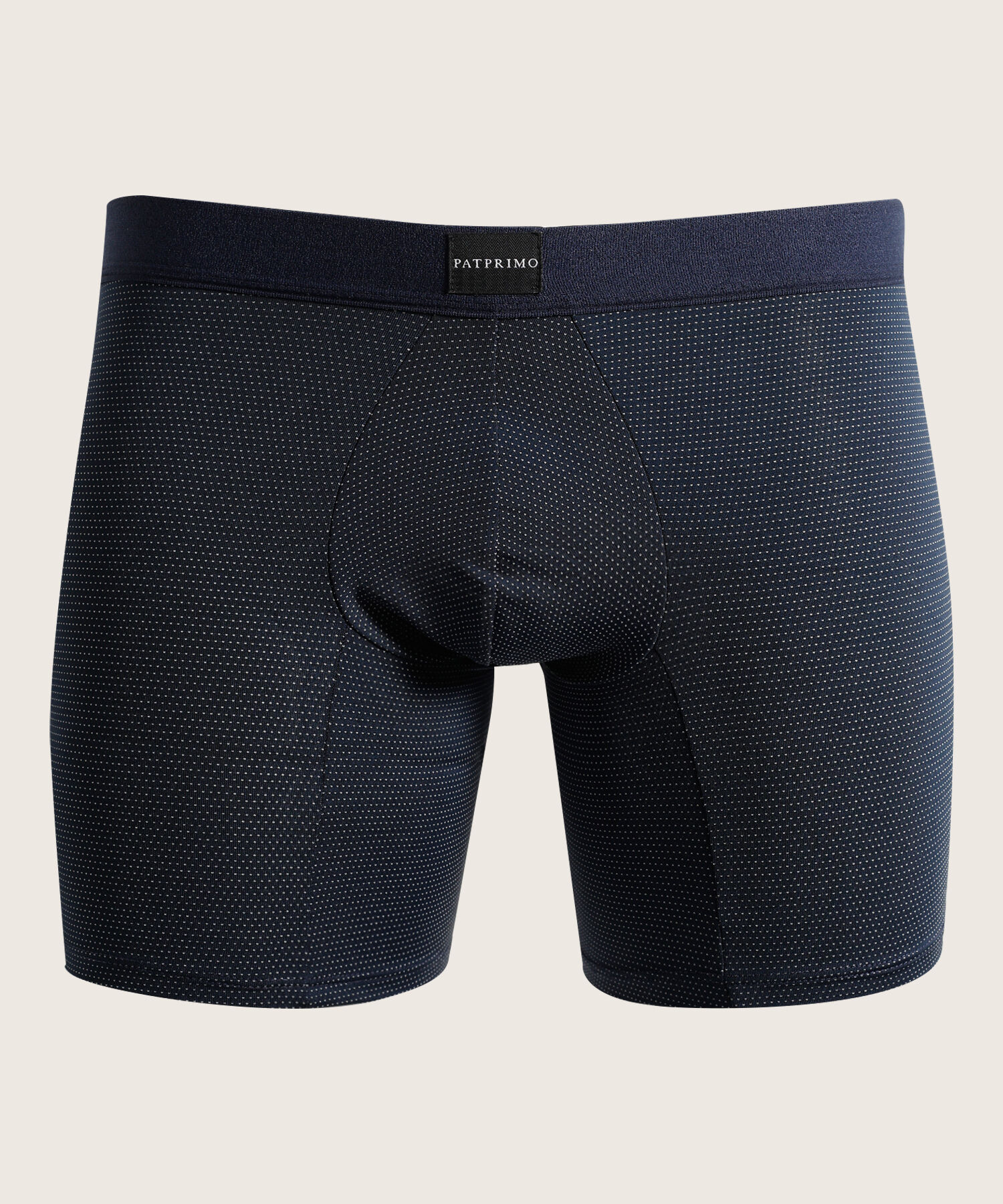 Boxer Pack X5 Medio Microfibra Unicolor Con Textura