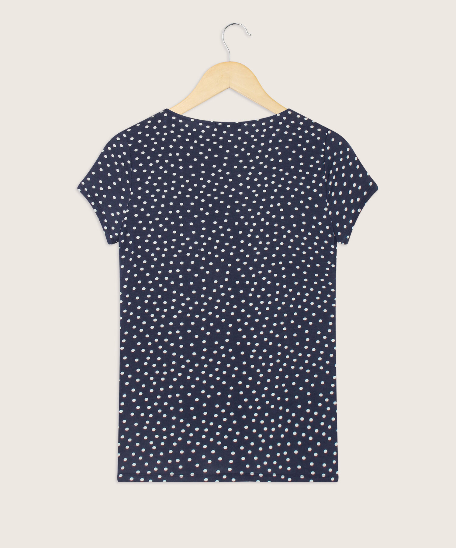 Camiseta Escote Redondo Negro