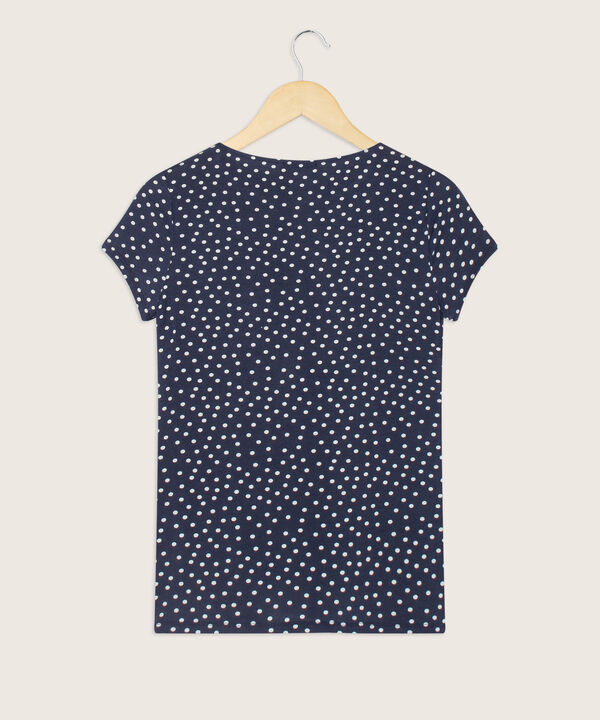 Camiseta Escote Redondo Negro