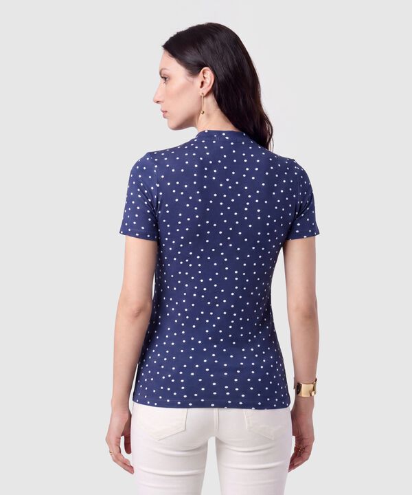 Camiseta Manga Corta Ajustada Mujer