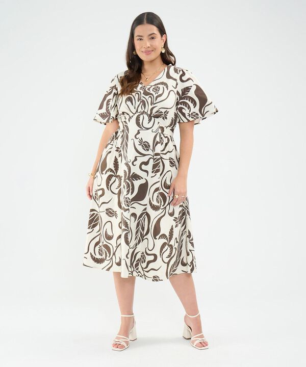 Vestido Estampado Botánico image number null