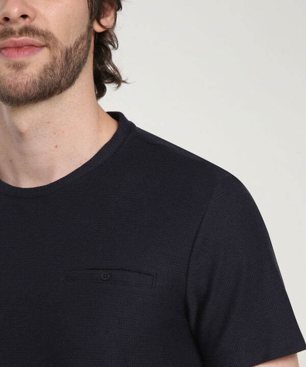 Camiseta Manga Corta Con Bolsillo image number null
