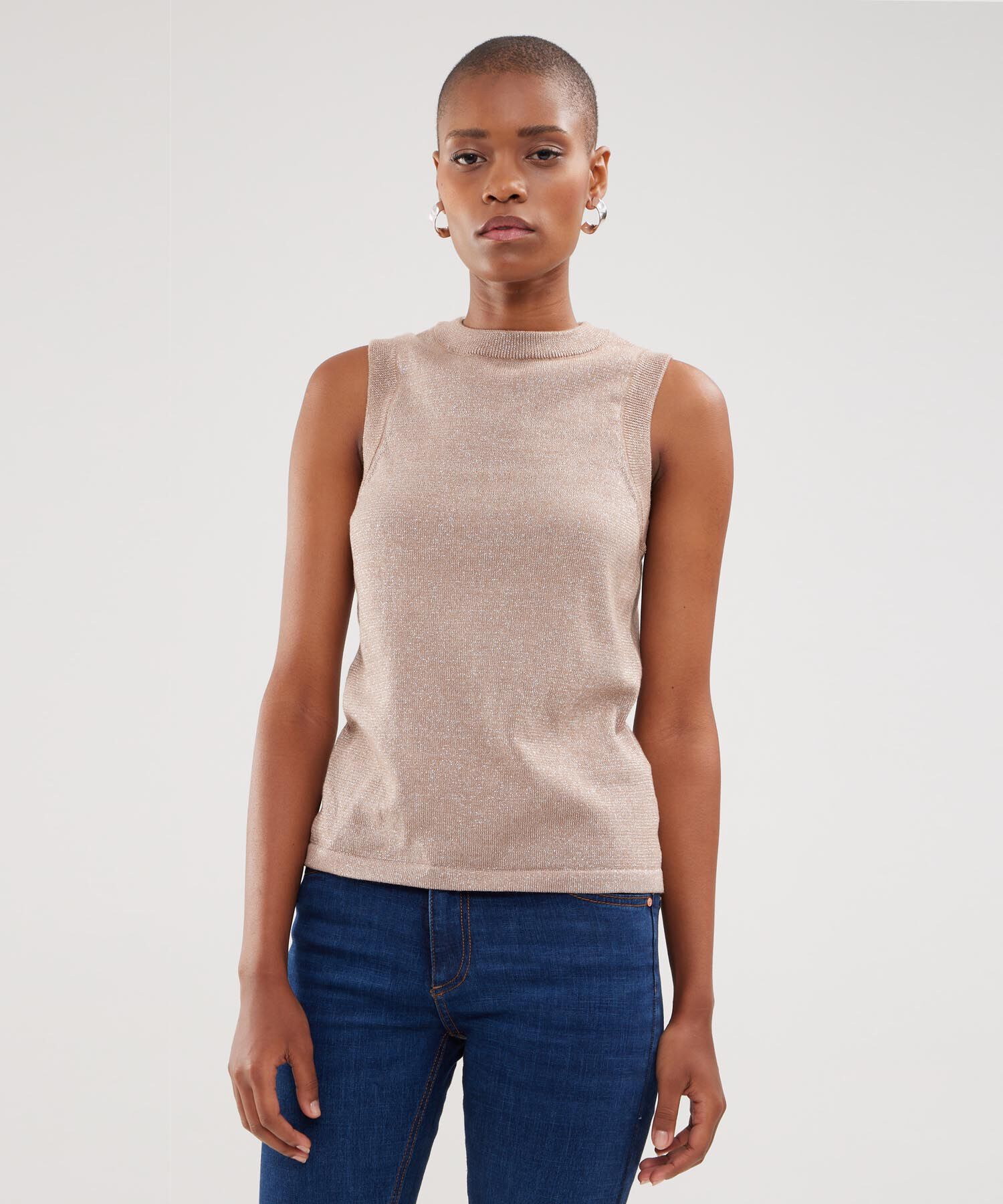 Camiseta Tejida Lurex