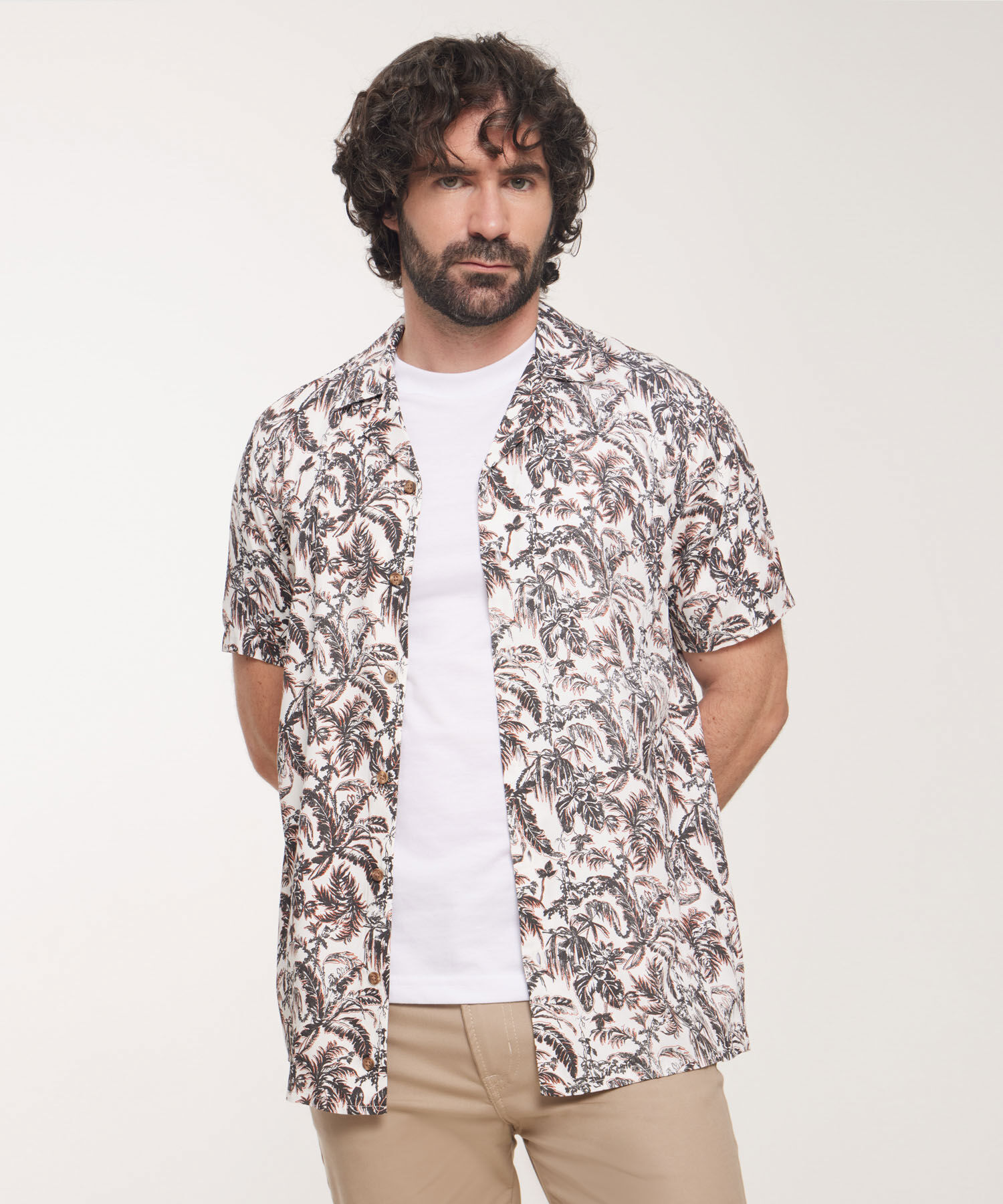Camisa Manga Corta Estampada Compra Online Patprimo