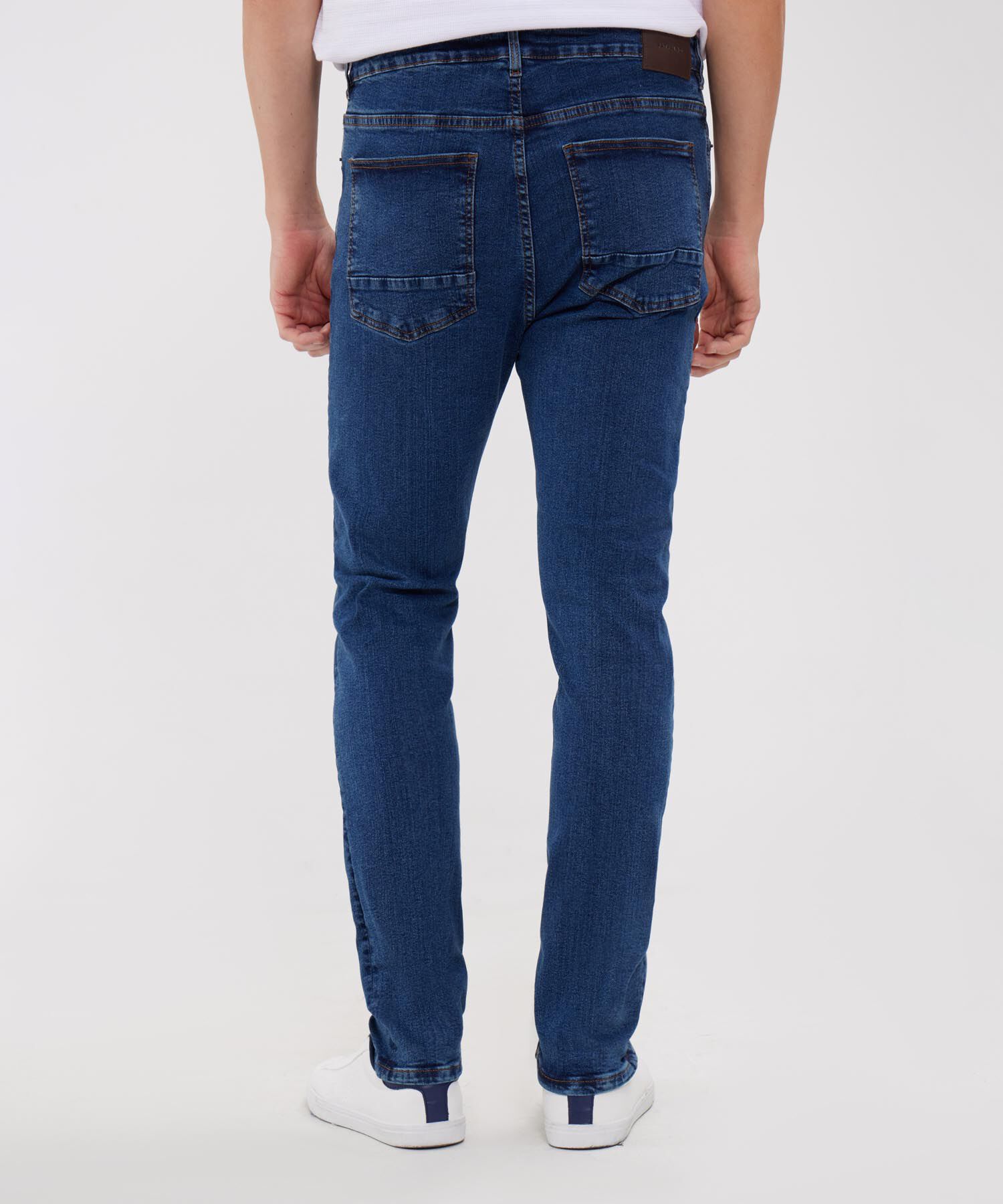 Jean Skinny Tono Azul Medio