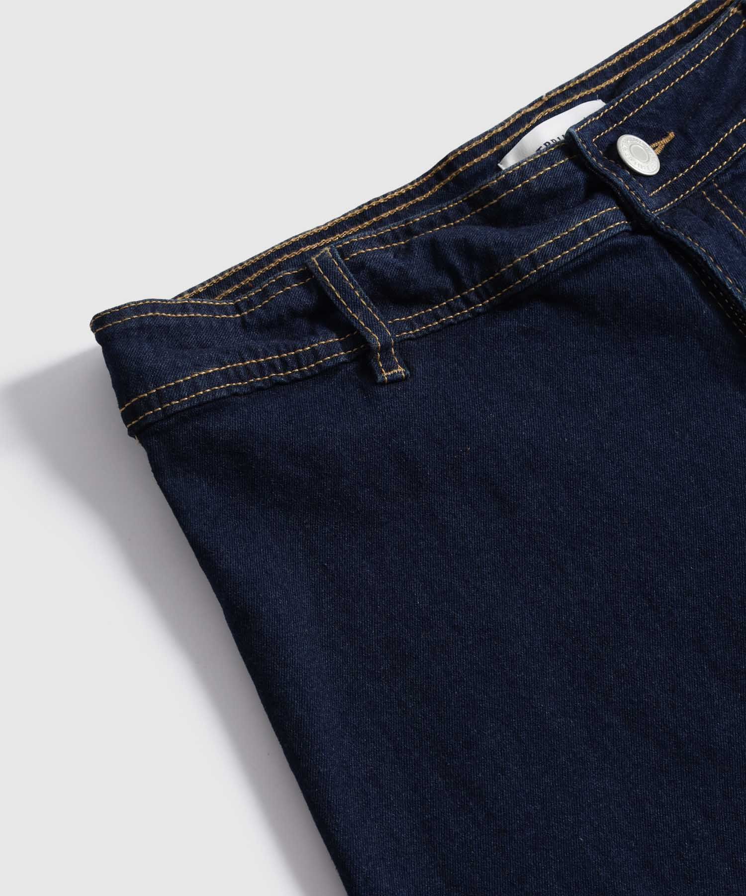 Jeans Culotte De Tiro Alto