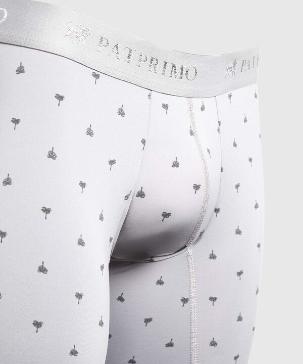 B&oacute;xer Medio Estampado En Microfibra 