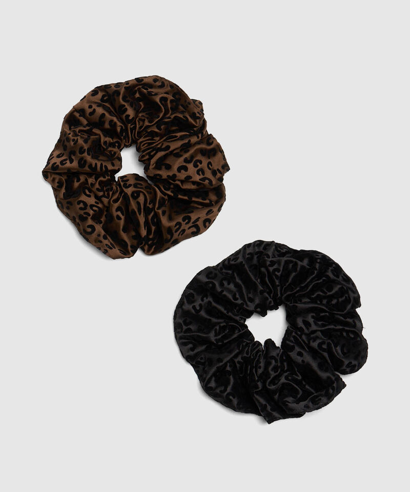 Set De Scrunchies Suaves Mujer
