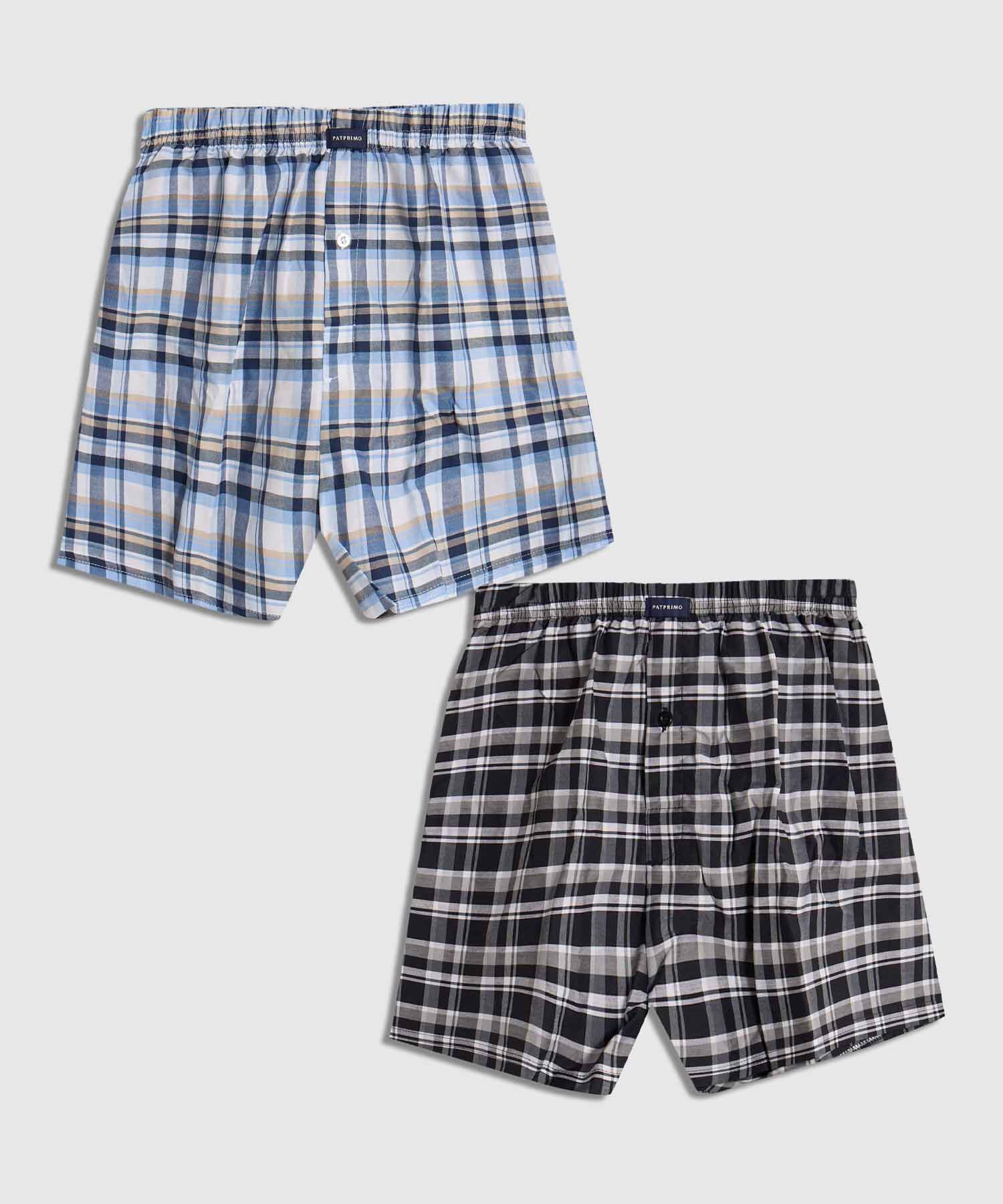 Pack X2 Boxer Holgados Para Hombre En Poli-Algod&oacute;n