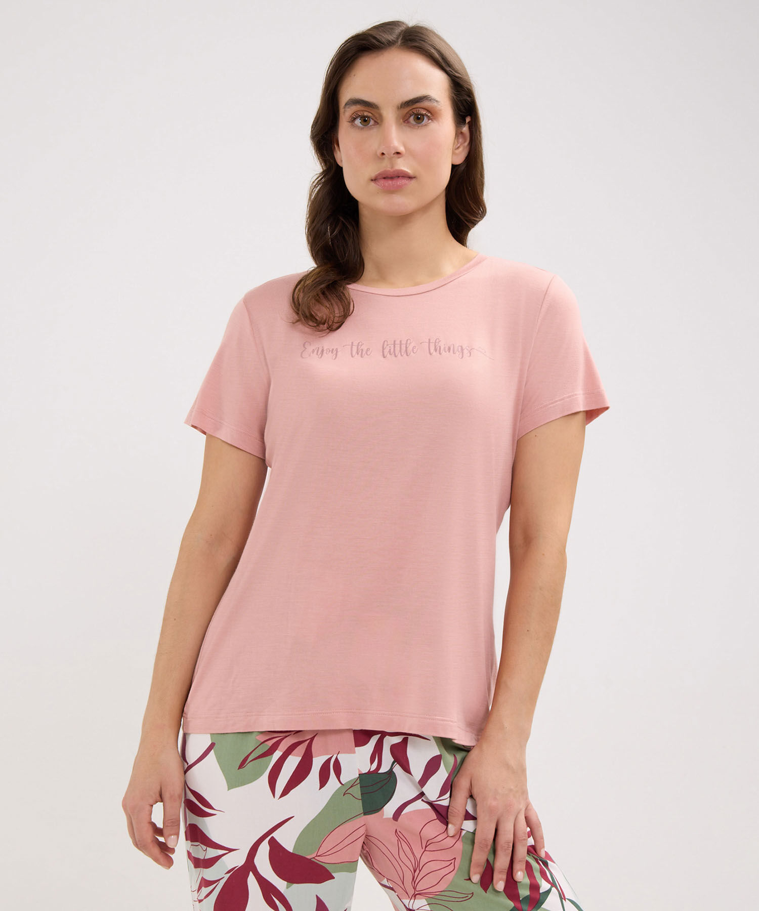 Conjunto de Pijama Estampado Floral