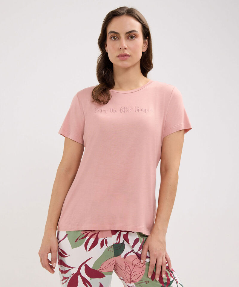 Conjunto de Pijama Estampado Floral