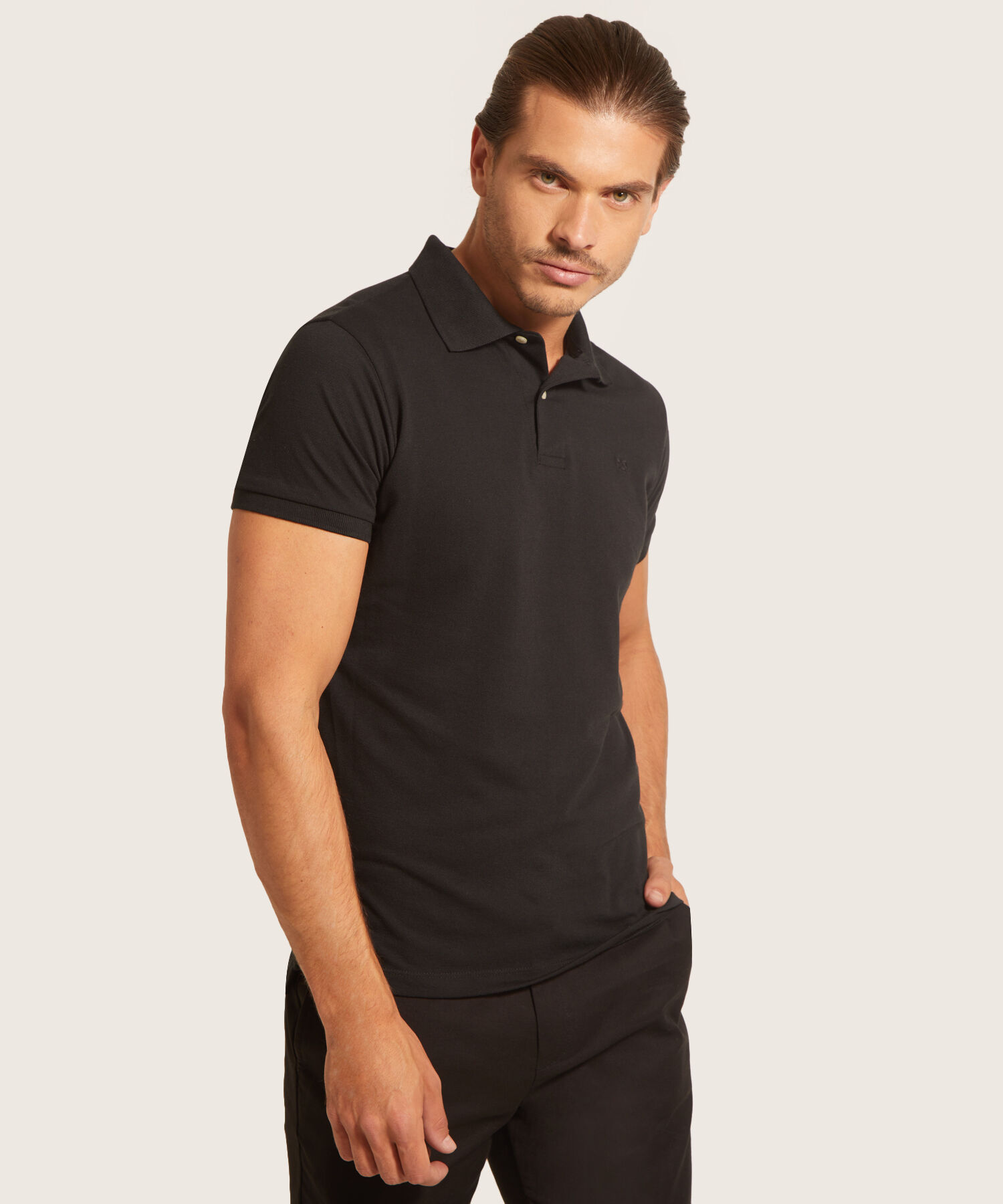 Polo Unicolor Slim