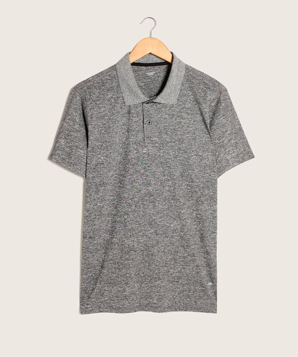 Polo Cuello Tejido Sin Bolsillo Unicolor