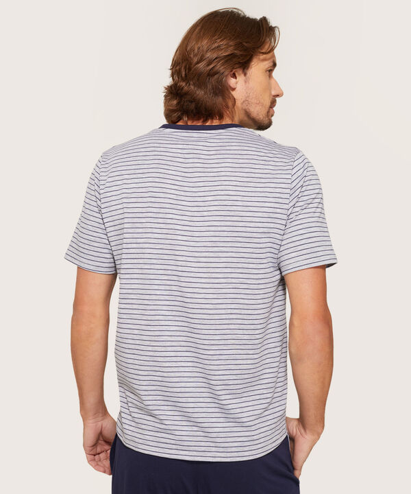 Camiseta Descanso Estampada