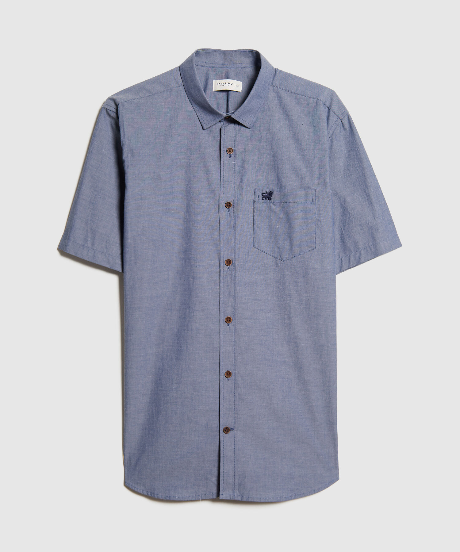 Camisa en Efecto Rústico