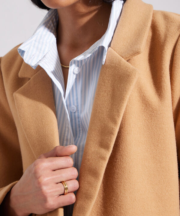 Chaqueta Manga Larga Tipo Abrigo image number null