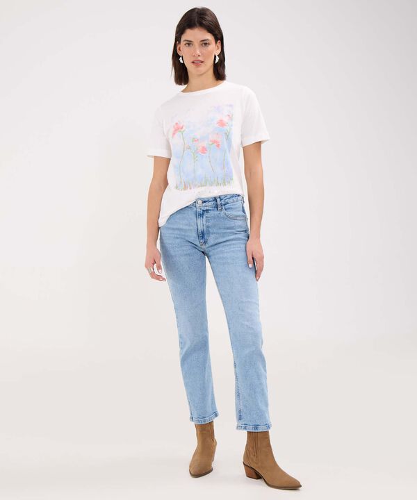 Camiseta Estampado Floral image number null