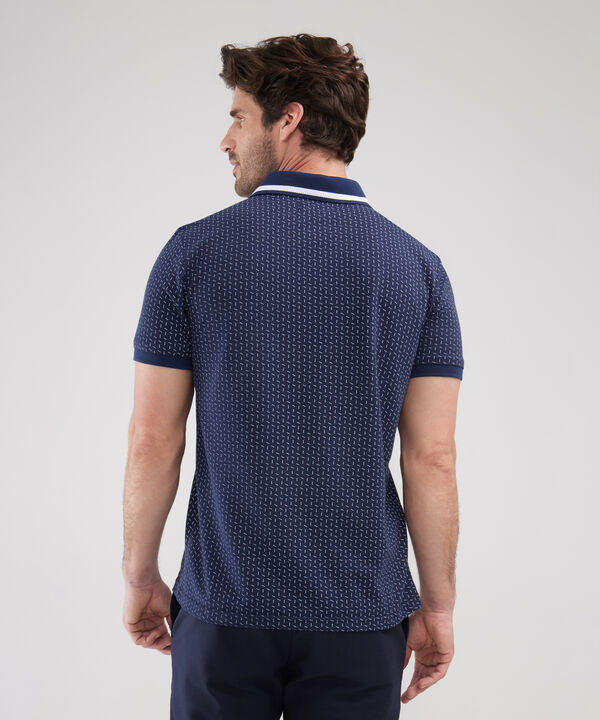 Polo Estampada Regular Fit