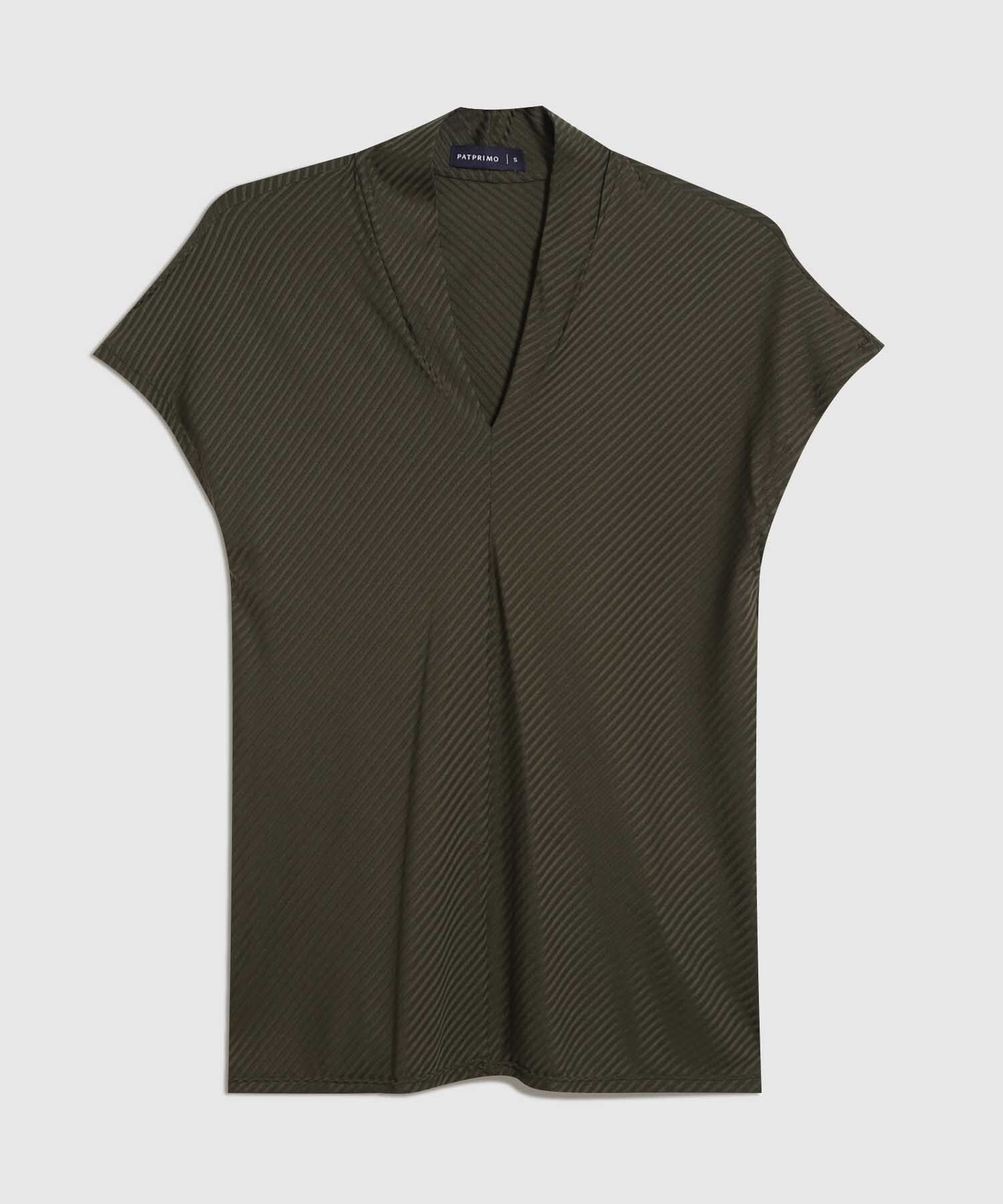 Blusa Escote en V