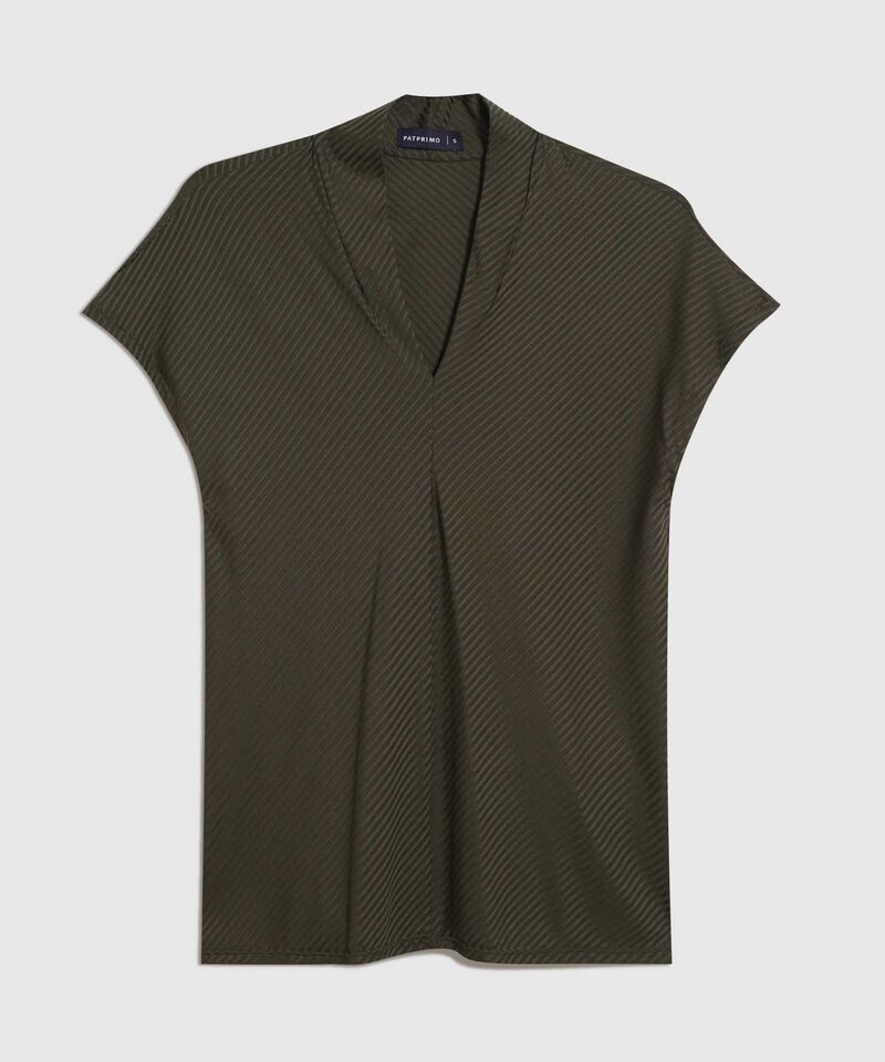 Blusa Escote en V