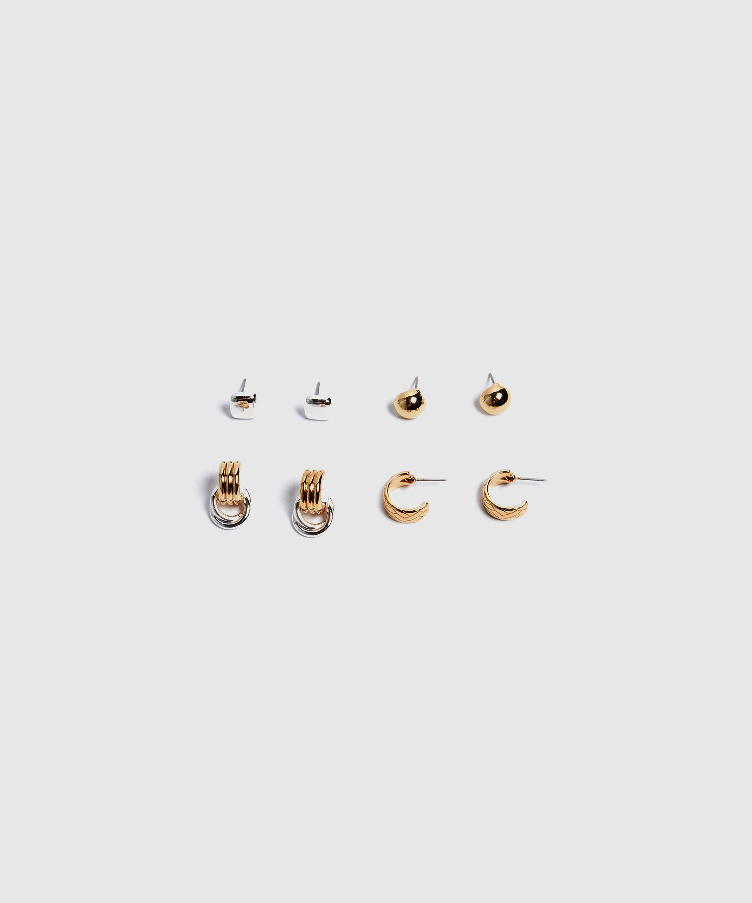 Aretes Set X 4 Para Mujer