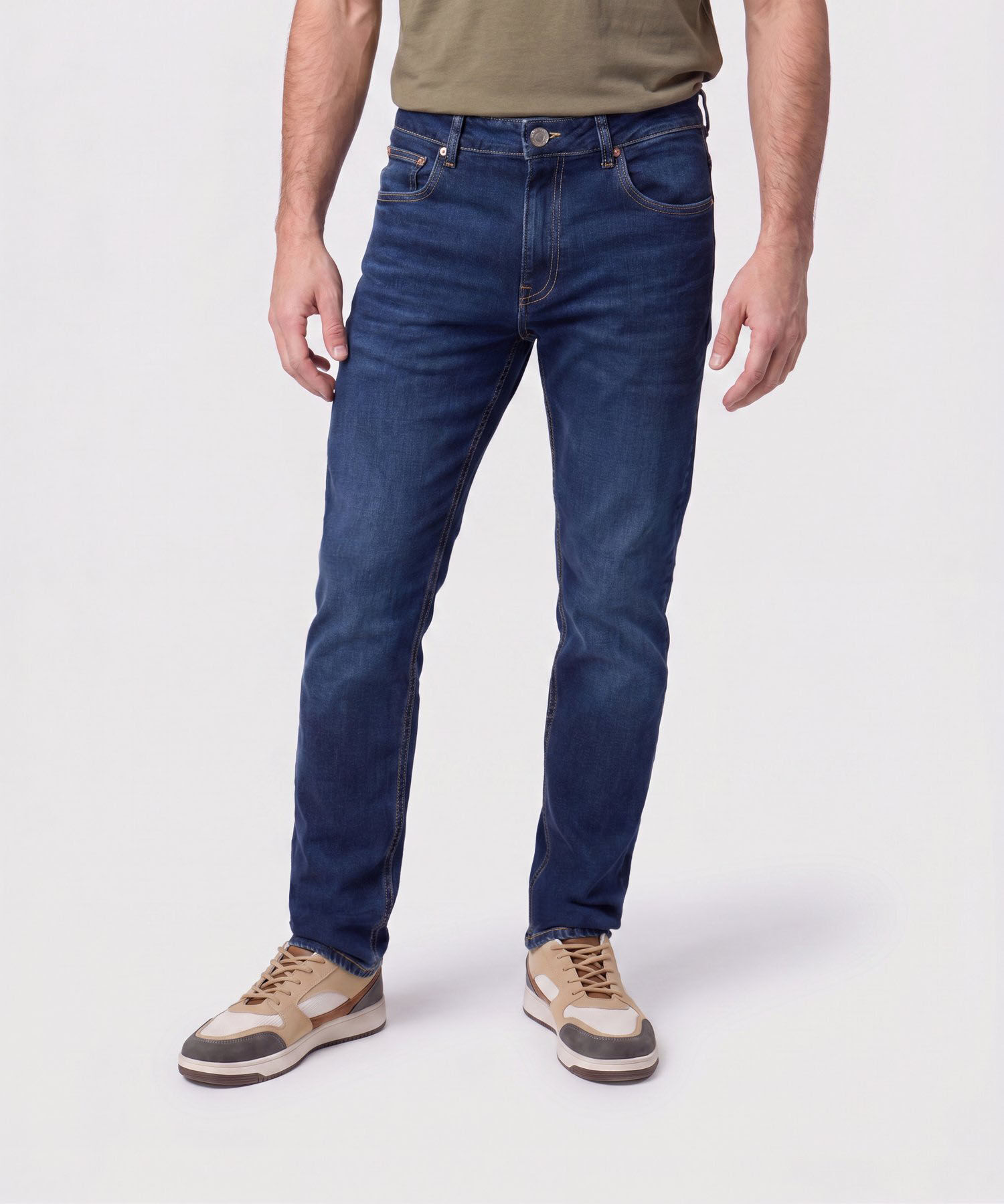 Jean Slim Fit Para Hombre