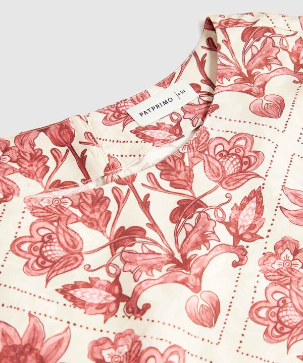 Blusa Manga Corta Para Mujer image number null