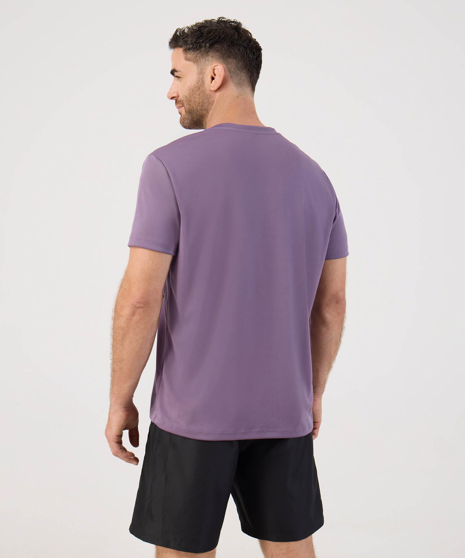 Camiseta Mc Unicolor  Texturizada