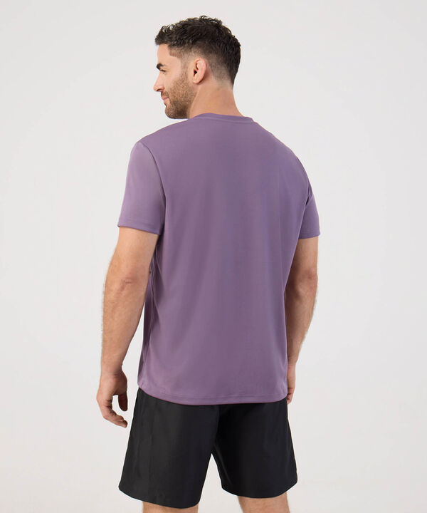 Camiseta Mc Unicolor  Texturizada