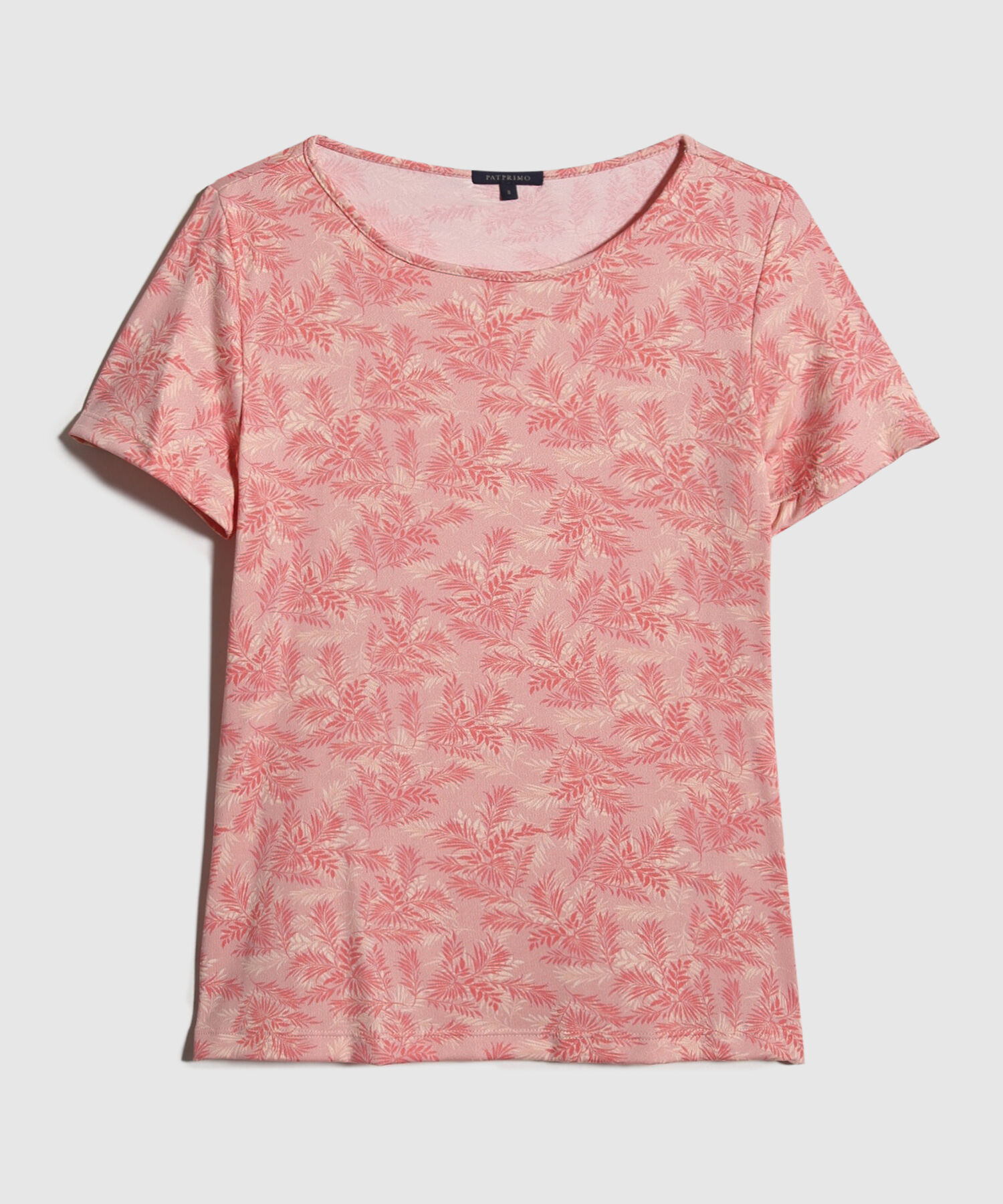 Camiseta manga corta estampada