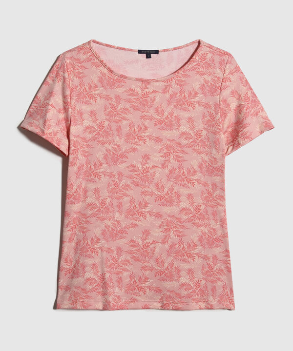 Camiseta manga corta estampada