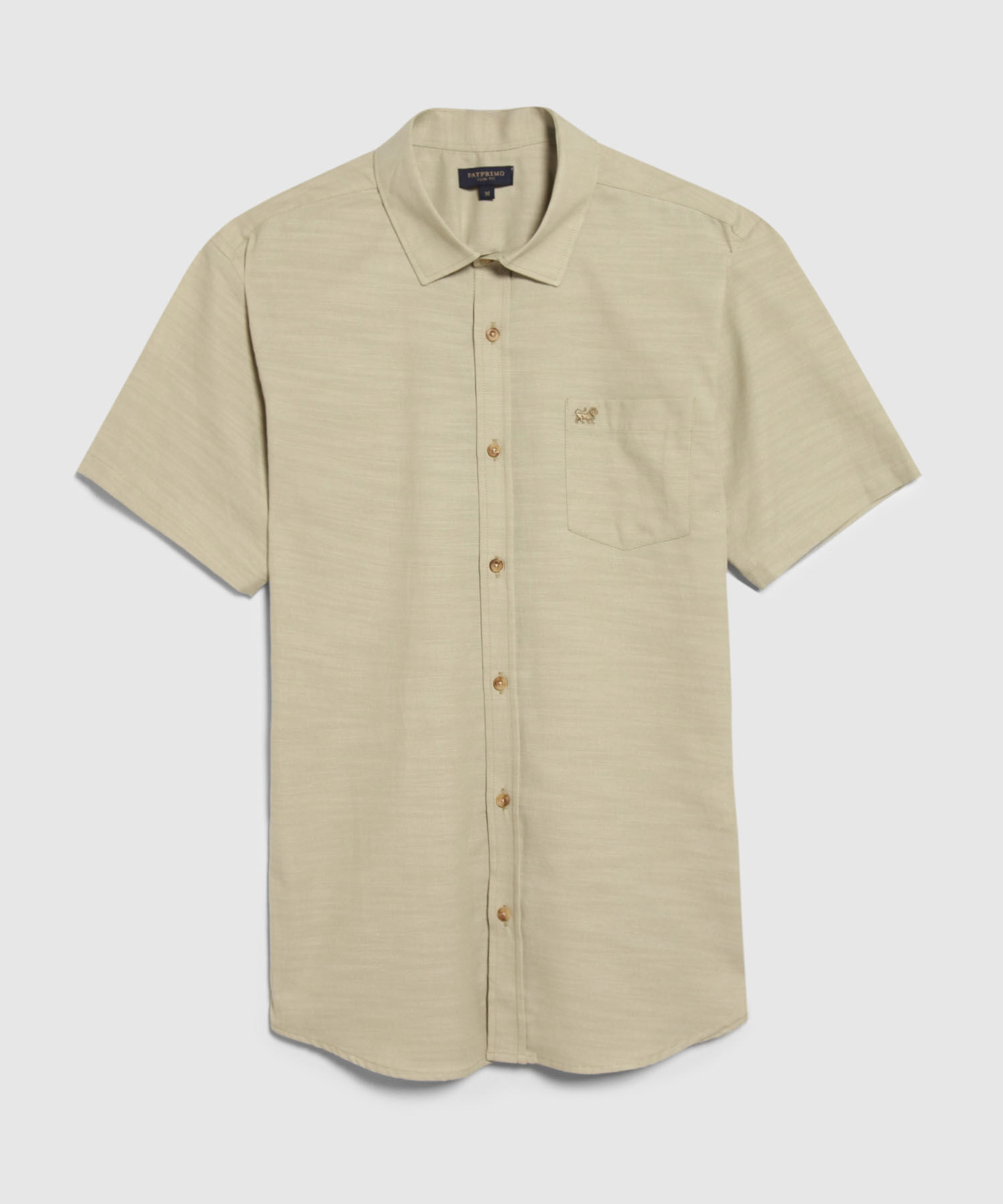 Camisa Pretendida, Manga Corta