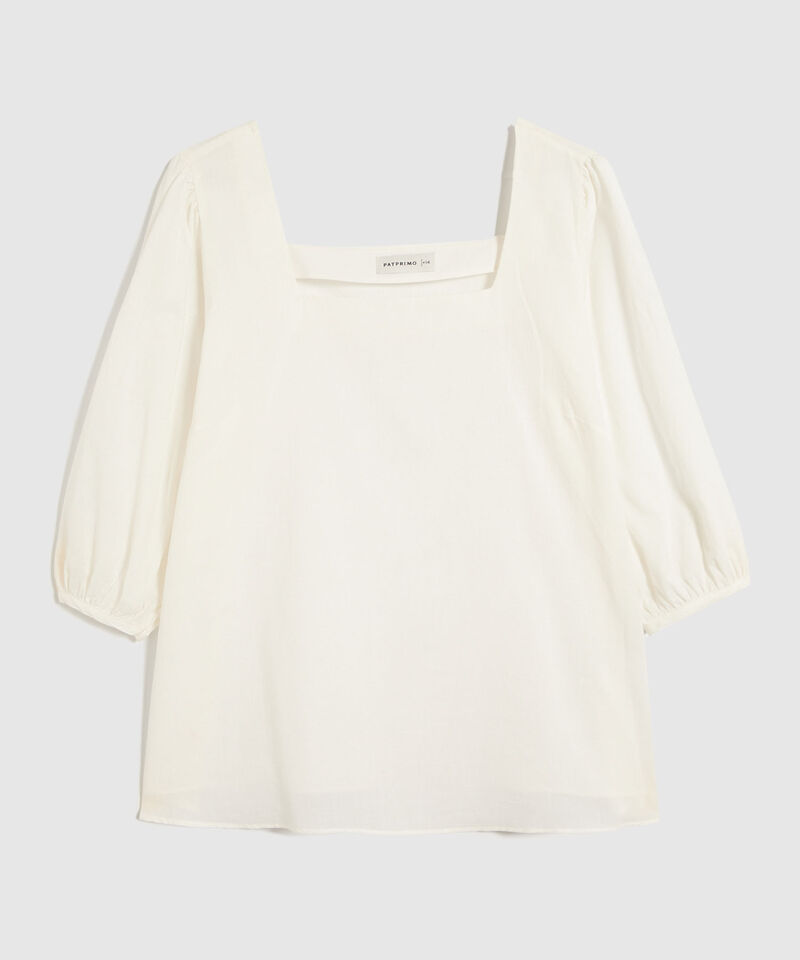 Blusa Escote Cuadrado