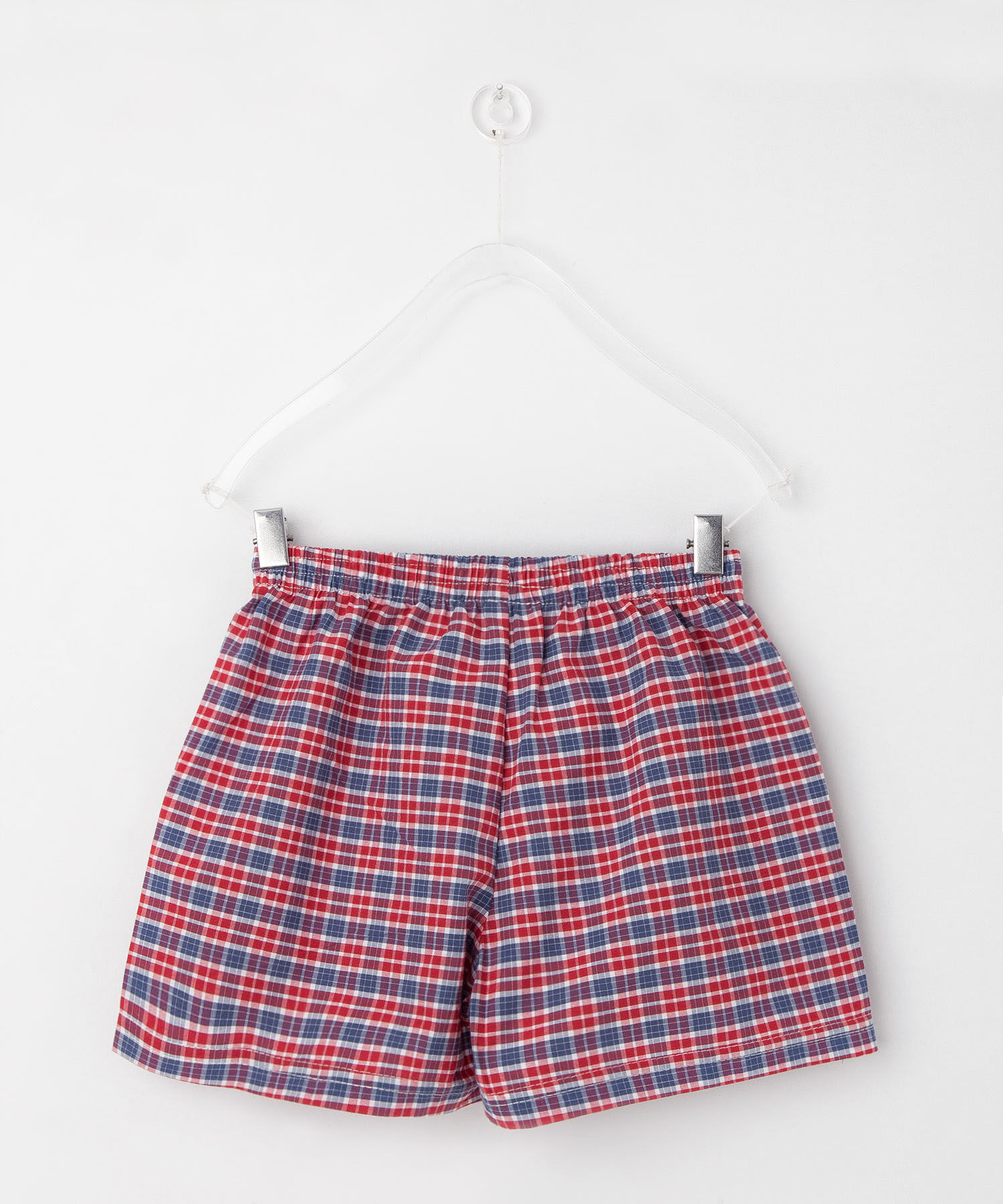 Pantaloncillo Bóxer Niño A Cuadros