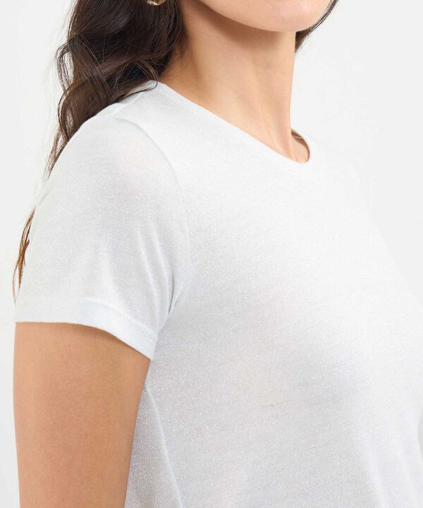 Camiseta con Lurex