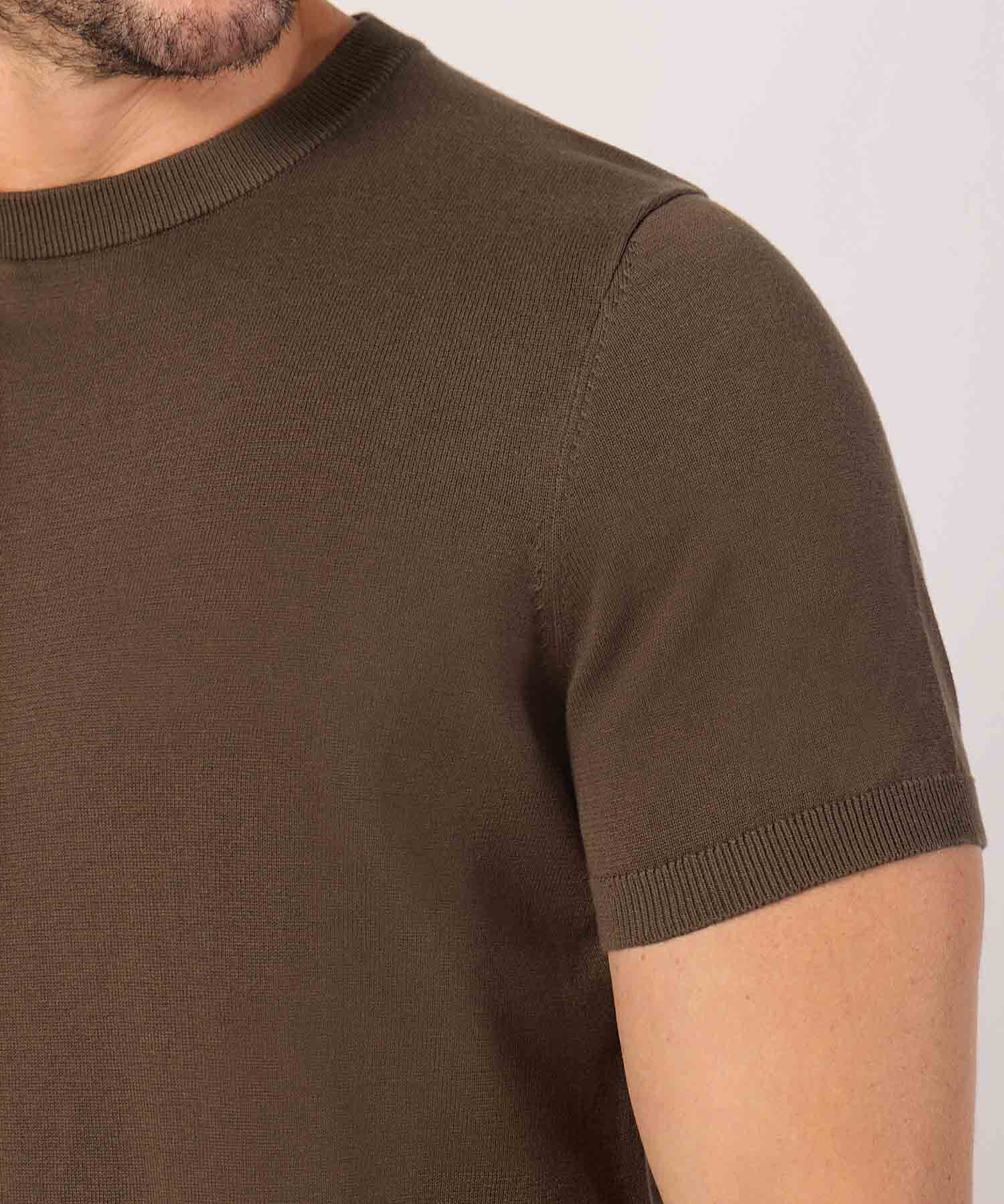 Camiseta Basica Cuello Redondo 